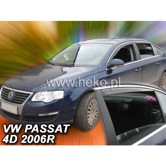 HEKO ofuky oken Volkswagen Passat B6 sedan 4dv (2005-2010) přední + zadní