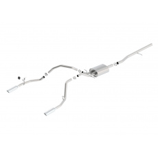 Borla Cat-Back výfukový systém "Touring" pro Chevrolet Silverado 1500 5,3l EC/SB 78,7", CC/SHB 69,3", WB 143,5", r.v. od 14-18, typ koncovek: chromové