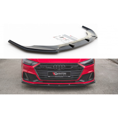 Maxton Design spoiler pod přední nárazník ver.2 pro Audi A7 C8 S-Line, plast ABS bez povrchové úpravy Maxton Design spoiler pod přední nárazník ver.2 pro Audi A7 C8 S-Line, plast ABS bez povrchové úpravy