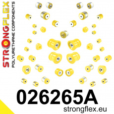 026265A: Strongflex Kompletní sada polyuretanových silentbloků pro zavěšení varianta SPORT 026265A: Strongflex Kompletní sada polyuretanových silentbloků pro zavěšení varianta SPORT