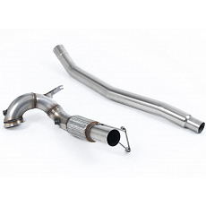 Milltek Sport downpipe a Hi-Flow sportovní katalyzátor V2 Large Bore Downpipe with 200CPSI HJS Cat (104mm to 80mm) pro Volkswagen Arteon 2.0TSI 280PS 4Motion (North American bez klapek/Downturn Tips) 2022-2024, pouze s OE Cat Back výfukem Milltek Sport downpipe a Hi-Flow sportovní katalyzátor V2 Large Bore Downpipe with 200CPSI HJS Cat (104mm to 80mm) pro Volkswagen Arteon 2.0TSI 280PS 4Motion (North American bez klapek/Downturn Tips) 2022-2024, pouze s OE Cat Back výfukem