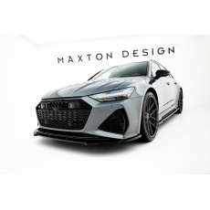 Maxton Design spoiler pod přední nárazník ver.1 pro Audi RS7 C8, černý lesklý plast ABS Maxton Design spoiler pod přední nárazník ver.1 pro Audi RS7 C8, černý lesklý plast ABS