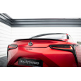 Maxton Design prodloužení spoileru pro Lexus LC, černý lesklý plast ABS
