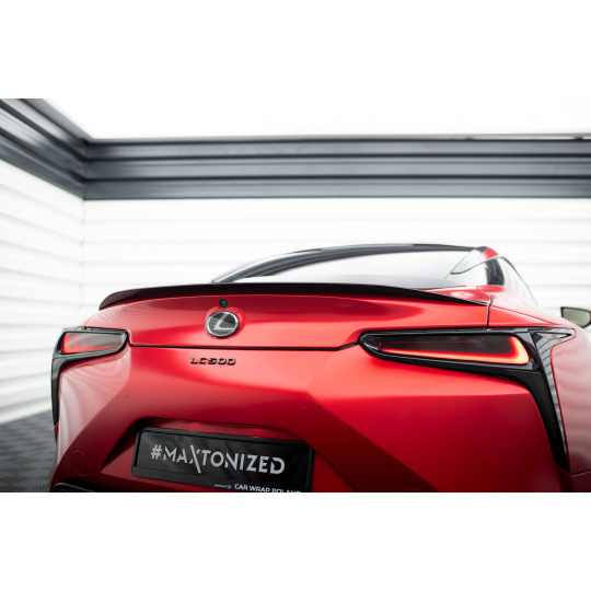Maxton Design prodloužení spoileru pro Lexus LC, černý lesklý plast ABS Maxton Design prodloužení spoileru pro Lexus LC, černý lesklý plast ABS