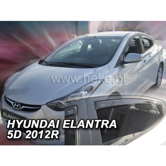HEKO ofuky oken Hyundai Elantra IV 4dv (2010-2015) přední + zadní