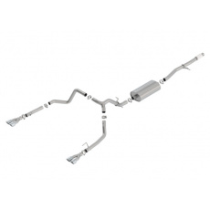 Borla Cat-Back výfukový systém "Touring" pro GMC Sierra 1500 5,3l V8, s aut. převodovkou, 2WD/AWD, EC/SB 78,8", CC/SHB 69,3", 147,4" WB, r.v. 2019-2020