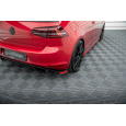 Maxton Design boční difuzory pod zadní nárazník pro Volkswagen Golf GTI Mk7, červený lesklý plast ABS