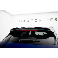 Maxton Design prodloužení spoileru 3d pro Porsche Taycan 4S, černý lesklý plast ABS, Cross Turismo