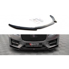 Maxton Design spoiler pod přední nárazník ver.2 pro Jaguar XF Mk2 /R-Sport, Carbon-Look Maxton Design spoiler pod přední nárazník ver.2 pro Jaguar XF Mk2 /R-Sport, Carbon-Look