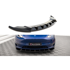Maxton Design spoiler pod přední nárazník pro Tesla Model Y, Carbon-Look