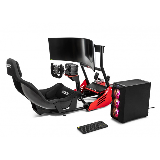 Sparco závodní simulátor Formula EVOLVE GP RIG II, barva: černá