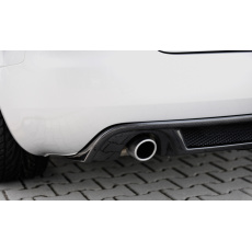 Rieger vložka zadního nárazníku pro Audi A4 8H kabriolet, plast ABS s povrchovou úpravou Carbon-Look, pro orig. koncovky na obou stranách Rieger vložka zadního nárazníku pro Audi A4 8H kabriolet, plast ABS s povrchovou úpravou Carbon-Look, pro orig. koncovky na obou stranách