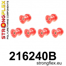 216240B: Strongflex Sada silentbloků zadního nosníku 216240B: Strongflex Sada silentbloků zadního nosníku