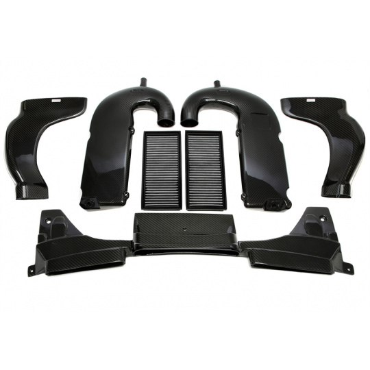 TA Technix karbonový kit sání Mercedes C (W205, 2015-2023)  AMG C63 (motor M177) 4.0 V8 BiT