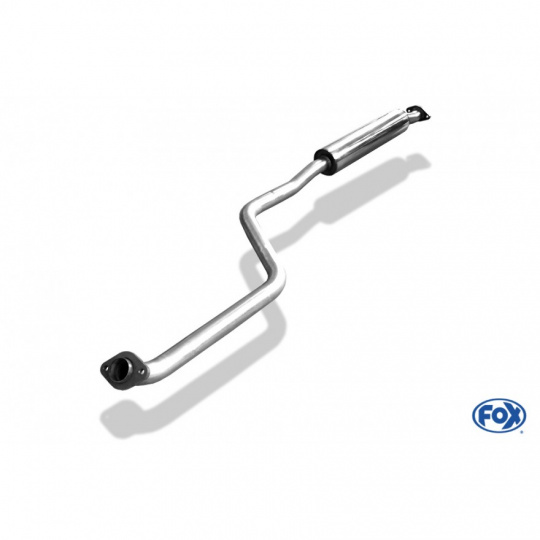 Fox Sportauspuff přední díl s tlumičem pro Mazda Premacy  s motorem 1.8, 2.0, 2.0 TD