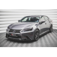 Maxton Design spoiler pod přední nárazník pro Lexus GS MK4 /F-Sport, černý lesklý plast ABS