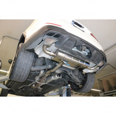 Fox Sportauspuff koncový tlumič výfuku s koncovkou vyvedeno do OEM koncovek pro Mercedes GLC 2019- s motorem 3.0