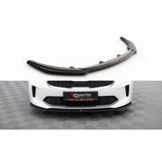 Maxton Design spoiler pod přední nárazník ver.1 pro Kia Stinger GT, černý lesklý plast ABS Maxton Design spoiler pod přední nárazník ver.1 pro Kia Stinger GT, černý lesklý plast ABS