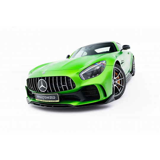 Maxton Design spoiler pod přední nárazník pro Mercedes AMG GTR C190 Facelift, černý lesklý plast ABS Maxton Design spoiler pod přední nárazník pro Mercedes AMG GTR C190 Facelift, černý lesklý plast ABS