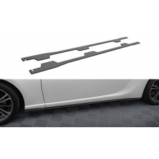 Maxton Design "Street Pro" difuzory pod boční prahy pro Subaru BRZ Mk1, Mk1 Facelift, plast ABS bez povrchové úpravy