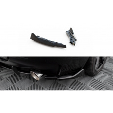 Maxton Design boční difuzory pod zadní nárazník pro BMW Z4 E89 Facelift, černý lesklý plast ABS, M-pack