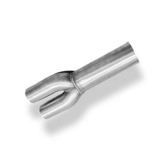 Fox Sportauspuff spojovací trubka 90 mm / 2x76 mm s adaptérem 2x55 pro Audi S4 B5 2000-2001 s motorem 2.7 Fox Sportauspuff spojovací trubka 90 mm / 2x76 mm s adaptérem 2x55 pro Audi S4 B5 2000-2001 s motorem 2.7