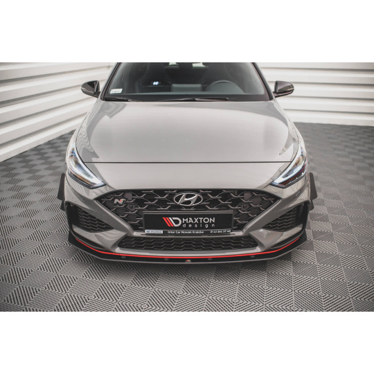 Maxton Design "Street Pro" spoiler pod přední nárazník pro Hyundai i30 N MK3 Facelift, plast ABS bez povrchové úpravy