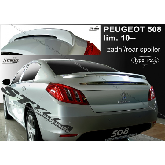 Stylla spoiler zadního víka Peugeot 508 sedan (2010 - 2018)