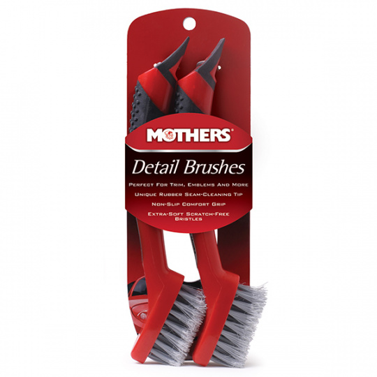 Mothers Detail Brushes - detailingové kartáče pro špičkové detailery a perfekcionisty, 2 ks