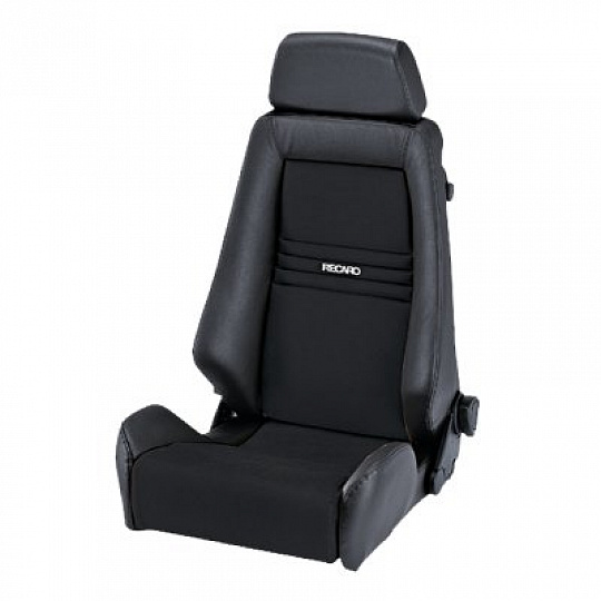 Sportovní sedačka RECARO Specialist L, sklopná, černá koženka / černá Artista
