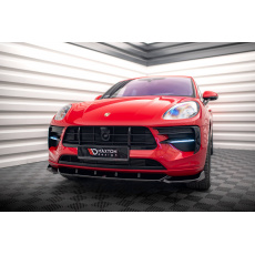 Maxton Design spoiler pod přední nárazník pro Porsche Macan Mk1 Facelift, černý lesklý plast ABS Maxton Design spoiler pod přední nárazník pro Porsche Macan Mk1 Facelift, černý lesklý plast ABS