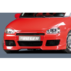 Rieger přední nárazník pro Opel Corsa B 3-dvéř., 5-dvéř. vč. faceliftu, plast ABS bez povrchové úpravy Rieger přední nárazník pro Opel Corsa B 3-dvéř., 5-dvéř. vč. faceliftu, plast ABS bez povrchové úpravy