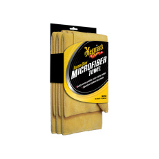 Meguiar's Supreme Shine Microfiber Towel - mikrovláknová utěrka, 40 cm x 60 cm (3 kusy)