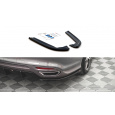 Maxton Design boční difuzory pod zadní nárazník ver.2 pro Ford Mondeo ST-Line Mk5/Facelift, carbon-Look