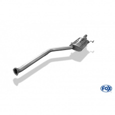 Fox Sportauspuff přední díl s tlumičem pro Audi 100 C4 s motorem 2.6, 2.8, s pohonem všech kol