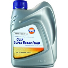 Gulf brzdová kapalina Super Brake Fluid Dot 4, 1L