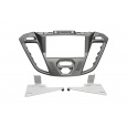 Rámeček autorádia 2-DIN Ford Transit Custom /Tourneo Custom stříbrný