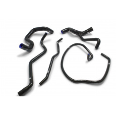 Samco Sport 5-dílná sada silikonových hadic pro vedení chladicí kapaliny pro Ford Focus 1.8l, barva: modrá Samco Sport 5-dílná sada silikonových hadic pro vedení chladicí kapaliny pro Ford Focus 1.8l, barva: modrá