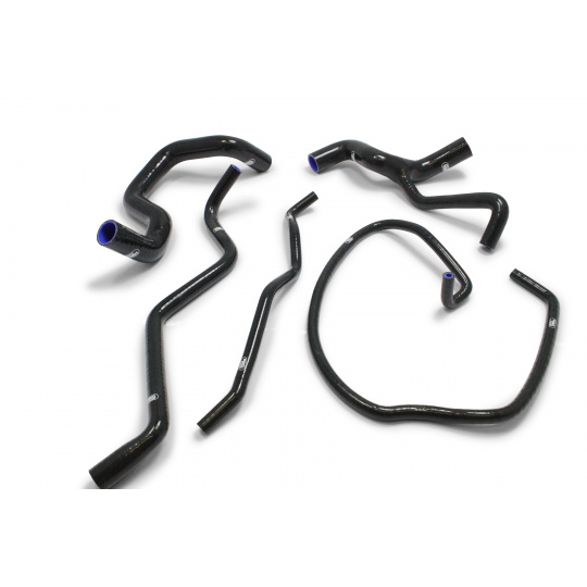 Samco Sport 5-dílná sada silikonových hadic pro vedení chladicí kapaliny pro Ford Focus  1.8l, barva: modrá