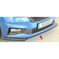 Rieger lipa pod přední nárazník pro Škoda Fabia PJ hatchback, 06/21-, plast ABS bez povrchové úpravy