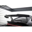 Maxton Design horní prodloužení spoileru pro Porsche 911 992 GT3, černý lesklý plast ABS