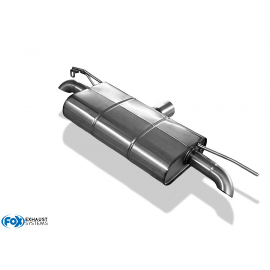 Fox Sportauspuff koncový tlumič výfuku pro Škoda Karoq 2019- s motorem 2.0, 4x4