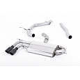Milltek Sport výfukový systém DPF-Back Twin-outlet pro Volkswagen Golf Mk6 GTD 2.0 TDI 170PS 2009-2013, typ koncovek: GT-80 černá