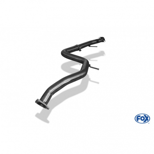 Fox Sportauspuff koncový díl výfuku s koncovkou pro Mitsubishi Colt CJO s motorem 1.3