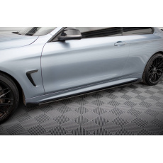 Maxton Design "Street Pro" difuzory pod boční prahy s křidélky pro BMW řada 4 F32, plast ABS bez povrchové úpravy, s červenou linkou, Coupe M-Pack Maxton Design "Street Pro" difuzory pod boční prahy s křidélky pro BMW řada 4 F32, plast ABS bez povrchové úpravy, s červenou linkou, Coupe M-Pack