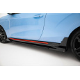 Maxton Design křidélka bočních difuzorů pro Hyundai Veloster N Mk2, plast ABS bez povrchové úpravy