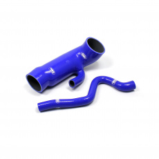 Samco Sport 2-dílná sada silikonových hadic pro vedení vzduchu k turbu pro Seat Ibiza GTI 1993 - 1999 2.0l 16v s pravostranným řízením (s motorem ABF, Airbox - Throttle Body Hose), barva: modrá