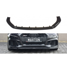 Maxton Design spoiler pod přední nárazník ver.2 pro Audi RS3 8V Facelift, černý lesklý plast ABS, Sportback Maxton Design spoiler pod přední nárazník ver.2 pro Audi RS3 8V Facelift, černý lesklý plast ABS, Sportback