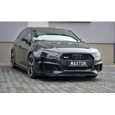 Maxton Design spoiler pod přední nárazník ver.2 pro Audi RS3 8V Facelift, černý lesklý plast ABS, Sportback Maxton Design spoiler pod přední nárazník ver.2 pro Audi RS3 8V Facelift, černý lesklý plast ABS, Sportback