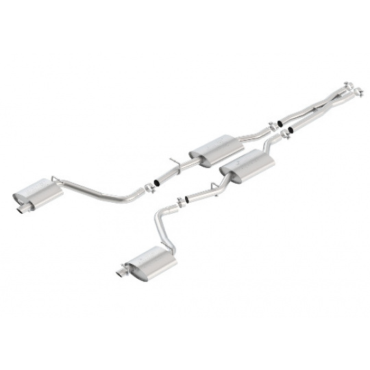 Borla Cat-Back výfukový systém "ATAK" pro Dodge Challenger SXT/GT 3,6l V6 2-dvéř., r.v. od 15-20